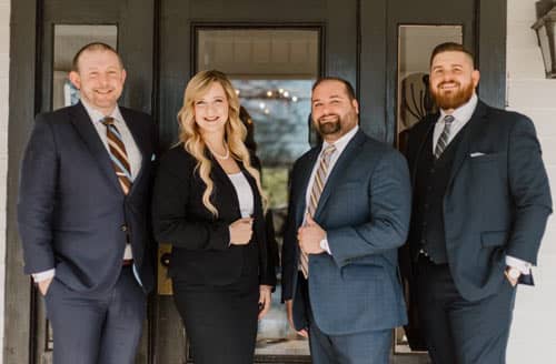 Group photo of the attorneys at Sexton & Moody, P.C.